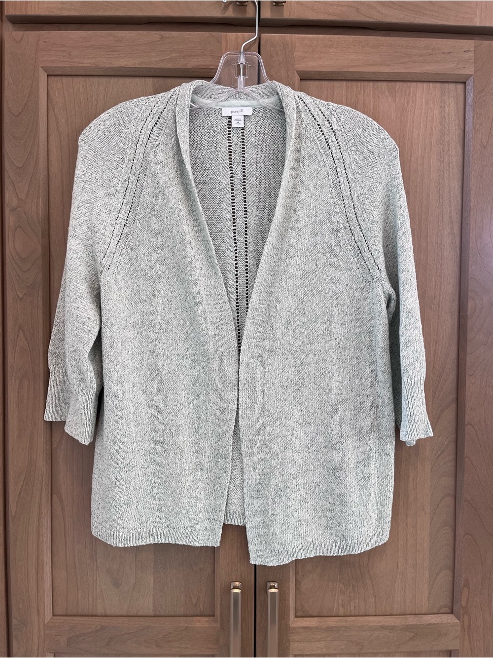 J Jill Light Green Sweater